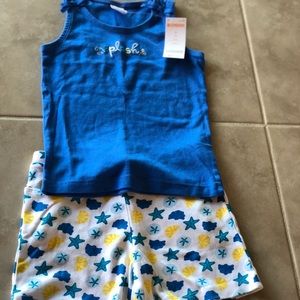 Gymboree girls summer set.